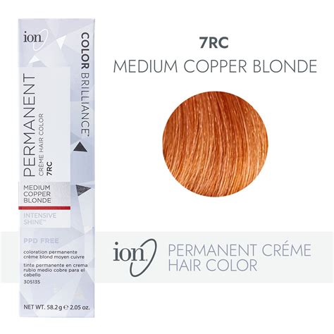 Ion 7rc medium copper blonde